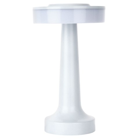 Lampka stołowa LED biała bezprzewodowa 3 tryby świecenia 21cm VILDE 569987