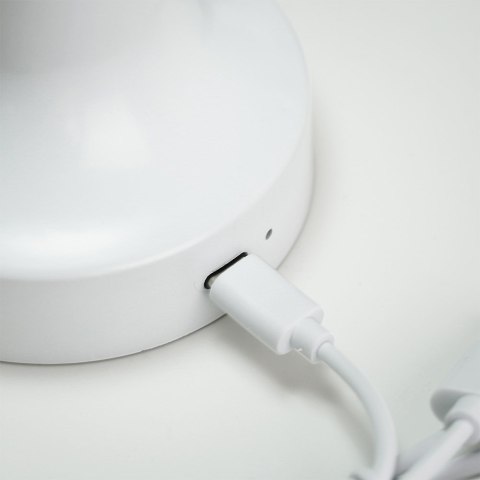 Lampka stołowa LED biała bezprzewodowa 3 tryby świecenia 21cm VILDE 569987