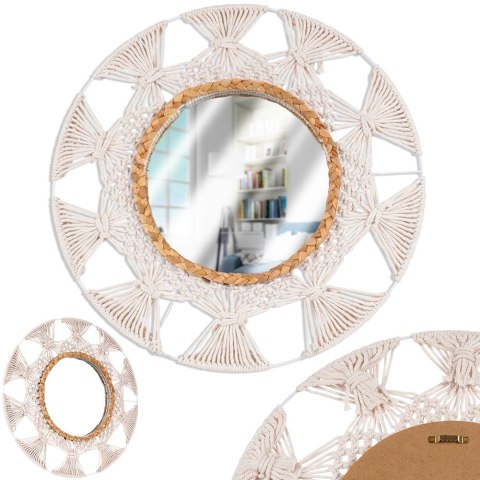 Lustro ścienne na ścianę 45cm HOME STYLING COLLECTION 569954