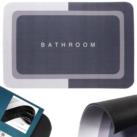 Mata antypoślizgowa do łazienki łazienkowa 59x39cm BATHROOM SOLUTIONS 569965