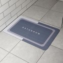 Mata antypoślizgowa do łazienki łazienkowa 79.5x49.5cm BATHROOM SOLUTIONS 569966