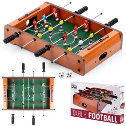 Piłkarzyki stołowe drewniane 50x31x9.5cm FREE & EASY 489324