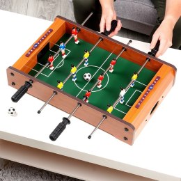 Piłkarzyki stołowe drewniane 50x31x9.5cm FREE & EASY 489324