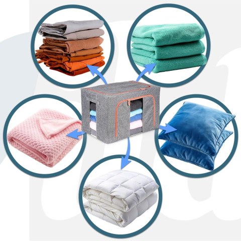 Pokrowiec na pościel organizer torba 100L VILDE 568057