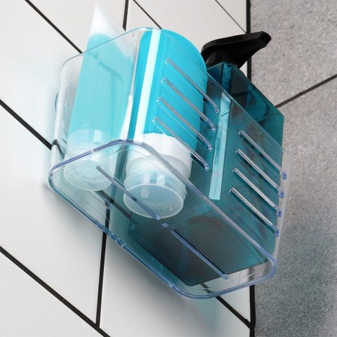 Półka pod prysznic do łazienki łazienkowa na przyssawki 15.5x8x8.2cm BATHROOM SOLUTIONS 567003
