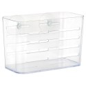 Półka pod prysznic do łazienki łazienkowa na przyssawki 18.5x9x12cm BATHROOM SOLUTIONS 567002