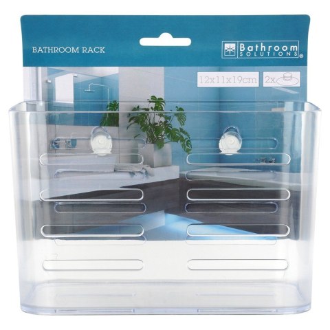Półka pod prysznic do łazienki łazienkowa na przyssawki 18.5x9x12cm BATHROOM SOLUTIONS 567002