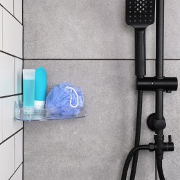Półka pod prysznic do łazienki łazienkowa na przyssawki narożna 23x15cm BATHROOM SOLUTIONS 567001