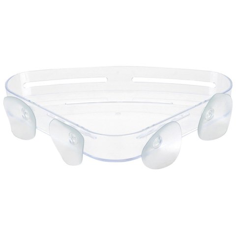 Półka pod prysznic do łazienki łazienkowa na przyssawki narożna 23x15cm BATHROOM SOLUTIONS 567001