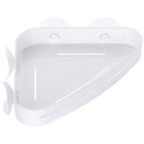 Półka pod prysznic do łazienki łazienkowa na przyssawki narożna 23x15cm BATHROOM SOLUTIONS 567004