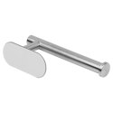 Uchwyt wieszak na papier toaletowy stalowy srebrny VILDE 568072