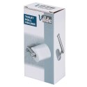 Uchwyt wieszak na papier toaletowy stalowy srebrny VILDE 568072