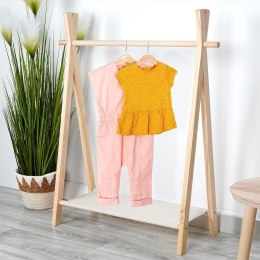 Wieszak stojący na ubrania drewniany 80.5x30x100cm KIDS COLLECTION 566004
