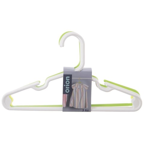 Wieszaki na ubrania dziecięce 29.5x16.5cm 5 sztuk ORION 830748