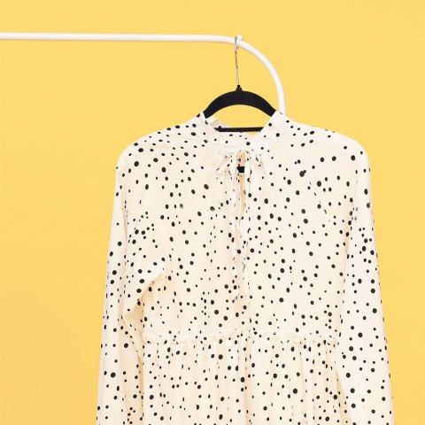 Wieszaki na ubrania welurowe czarne obrotowe 45x23.5cm 5 sztuk ORION 830747