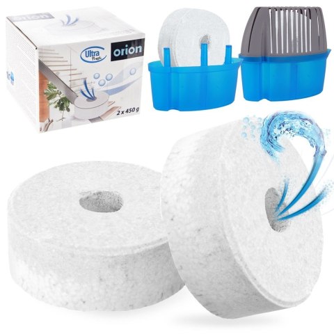 Wkład do pochłaniacza wilgoci tabletki ULTRA FRESH 2x450 g 2 sztuki ORION 832388