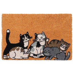 Wycieraczka do butów z włókna kokosowego podgumowana 60x40cm HOME STYLING COLLECTION 566002