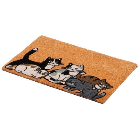 Wycieraczka do butów z włókna kokosowego podgumowana 60x40cm HOME STYLING COLLECTION 566002