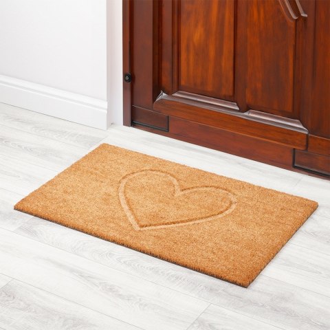 Wycieraczka do butów z włókna kokosowego podgumowana 75x45.5cm HOME STYLING COLLECTION 566001
