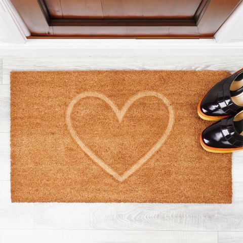 Wycieraczka do butów z włókna kokosowego podgumowana 75x45.5cm HOME STYLING COLLECTION 566001