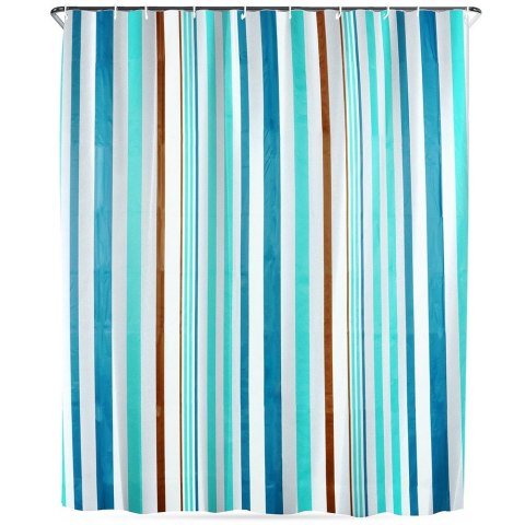 Zasłona prysznicowa pod prysznic na haczyki wodoodporna 180x180cm VILDE 568063