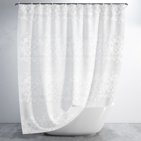 Zasłona prysznicowa pod prysznic na haczyki wodoodporna 180x180cm VILDE 568064