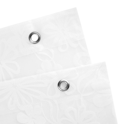 Zasłona prysznicowa pod prysznic na haczyki wodoodporna 180x180cm VILDE 568064