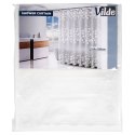 Zasłona prysznicowa pod prysznic na haczyki wodoodporna 180x180cm VILDE 568064