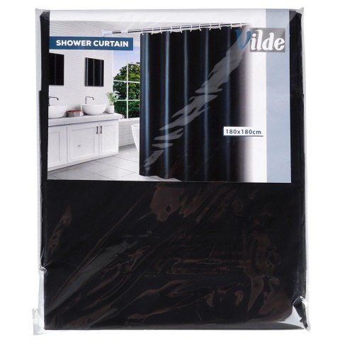 Zasłona prysznicowa pod prysznic na haczyki wodoodporna 180x180cm VILDE 568067