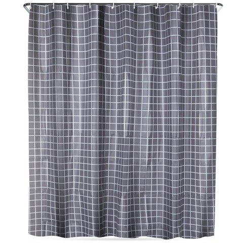 Zasłona prysznicowa pod prysznic na haczyki wodoodporna 180x180cm VILDE 568068