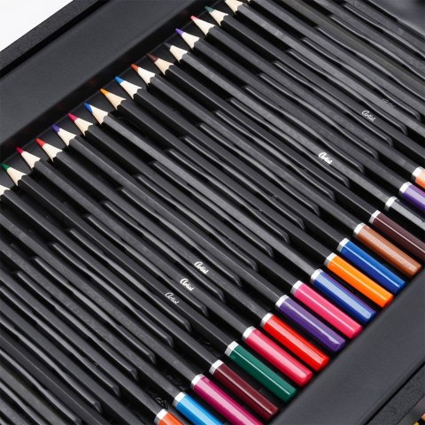 Zestaw artystyczny do malowania w drewnianej walizce 174-ele ARTIST 489321