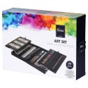 Zestaw artystyczny do malowania w drewnianej walizce 174-ele ARTIST 489321