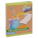 Chusteczki listki do mycia podłóg rozpuszczalne zapachowe 12 sztuk ULTRA CLEAN 779099