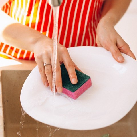 Gąbka kuchenna do naczyń gąbki zestaw komplet gąbek 10 sztuk ULTRA CLEAN 779090