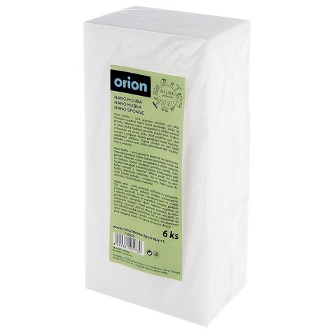 Gąbka kuchenna magiczna nano gąbki zestaw gąbek 6 sztuk ORION 710526