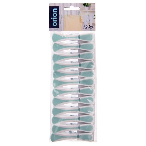 Klamerki na pranie do prania plastikowe 12 sztuk ORION 531155