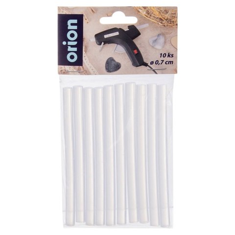 Klej do pistoletu na gorąco 0.7cm 10 sztuk ORION 833182