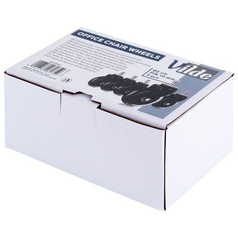 Kółka do fotela IKEA kauczukowe 5cm / 10 mm 5 sztuk VILDE 569995