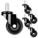 Kółka do fotela kauczukowe 5cm / 11 mm 5 sztuk VILDE 569994