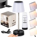 Lampa stołowa lampka LED biała bezprzewodowa 11-29.5cm AMBIANCE 568103