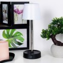 Lampa stołowa lampka LED biała bezprzewodowa 11-29.5cm AMBIANCE 568103