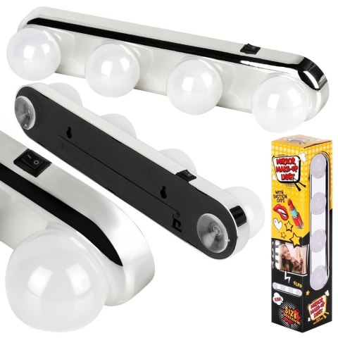 Lampki na lustro 4 LED na przyssawki 30.5cm VILDE 568102