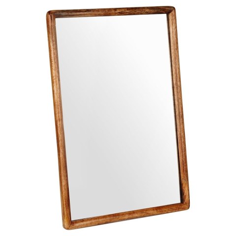 Lustro na ścianę ścienne drewniane prostokątne 40x60cm VILDE 568104