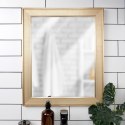 Lustro na ścianę ścienne złote prostokątne 49.5x59.5cm VILDE 568105