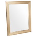 Lustro na ścianę ścienne złote prostokątne 49.5x59.5cm VILDE 568105
