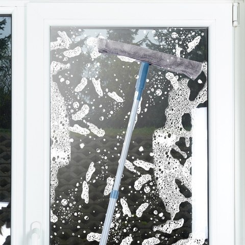 Mop do mycia czyszczenia okien teleskopowy ze ściągaczką 50-95cm 4-ele ULTRA CLEAN 779103