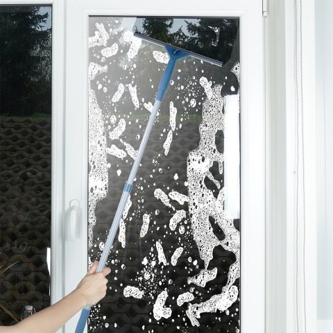 Mop do mycia czyszczenia okien teleskopowy ze ściągaczką 50-95cm 4-ele ULTRA CLEAN 779103