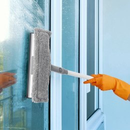 Mop do mycia czyszczenia okien ze ściągaczką 2w1 CLEAN SYSTEM ORION 710630