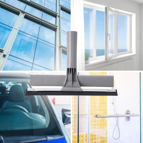 Mop do mycia czyszczenia okien ze ściągaczką 2w1 CLEAN SYSTEM ORION 710630