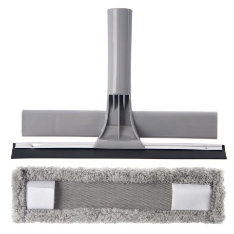 Mop do mycia czyszczenia okien ze ściągaczką 2w1 CLEAN SYSTEM ORION 710630